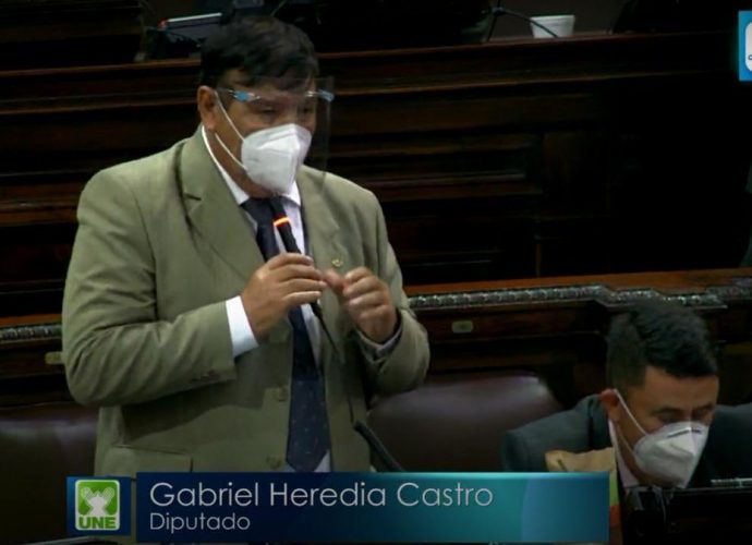 Gobierno de Guatemala lamenta el fallecimiento de Gabriel Heredia, diputado de la bancada UNE