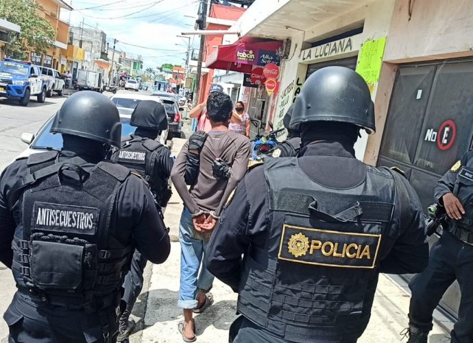 Presunto secuestrador capturado en Tiquisate