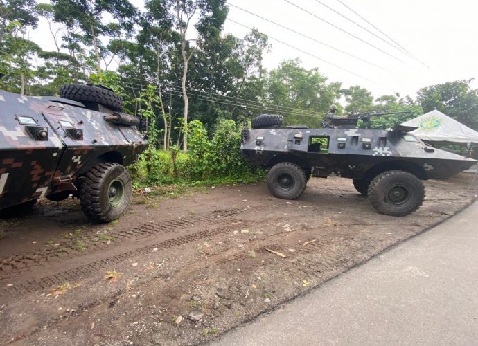 Ejército de Guatemala realiza operaciones de seguridad en el occidente del país