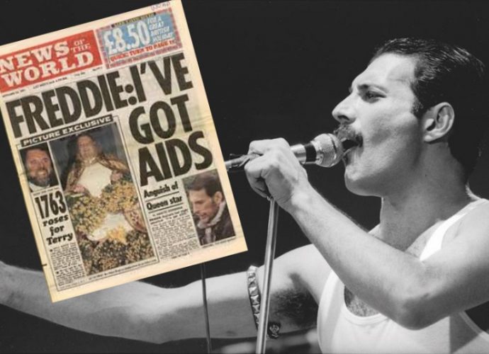 23 de noviembre de 1991: Freddie Mercury anunció que portaba VIH