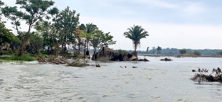 Ejército realiza monitoreo de áreas afectadas por lluvias