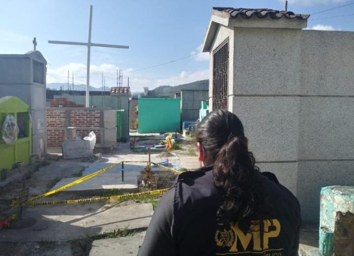 MP envió restos humanos localizados en exhumaciones en cementerio de Sanarate para su análisis