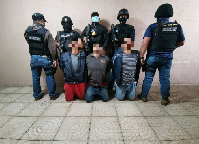 Capturan a supuestos secuestradores en Quetzaltenango
