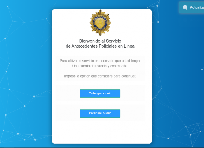 PNC ha atendido más de 35 mil solicitudes de antecedentes a inicios del 2021