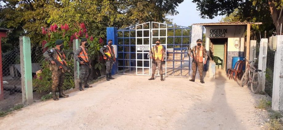 Ejército efectúa patrullajes en áreas fronterizas del país