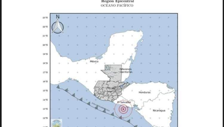 Sismo de magnitud 5.8 fue sensible en Jutiapa, Santa Rosa y Chiquimula