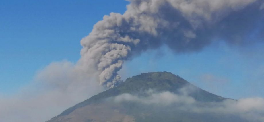 Autoridades en alerta ante incremento de la actividad del Volcán de Pacaya