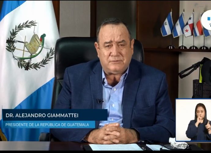 Presidente Giammattei expuso las acciones realizadas contra la explotación laboral y el trabajo infantil