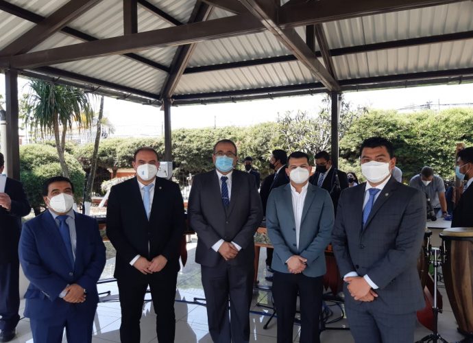 Director de Radiodifusión y Televisión Nacional, Francisco Polanco, participó de la presentación de la Alerta Temprana de Terremotos de América Central