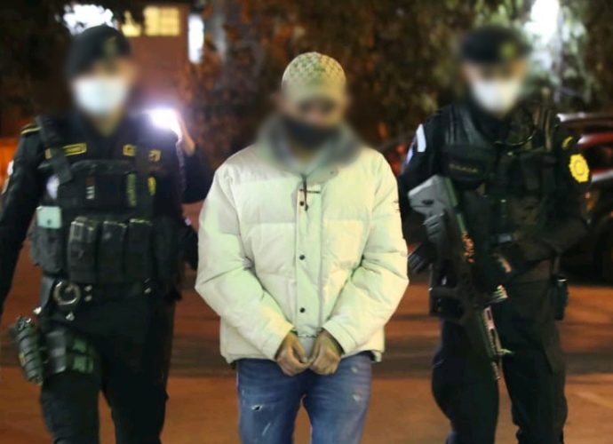 Capturan a hombre con fines de extradición por delitos de narcotráfico