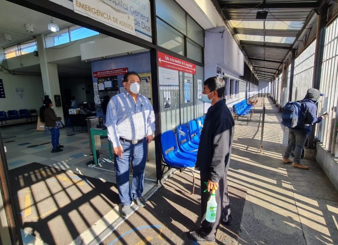 Realizan verificación en Hospigen para que personal de primera línea cumpla con protocolos contra COVID-19