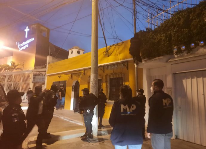 Fuerzas de seguridad realizan 12 diligencias de allanamiento contra extorsionistas