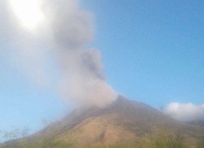 Alerta por incremento en la actividad del volcán Pacaya