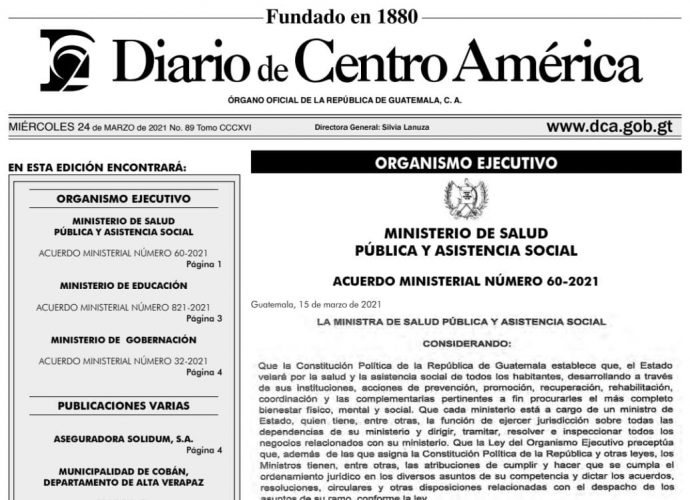 Salud oficializa creación del Sistema Nacional de Registro Poblacional de Cáncer