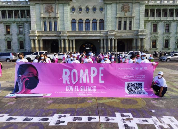 UPCV lanza la campaña «Rompe el Silencio», para evitar hechos de violencia contra la mujer