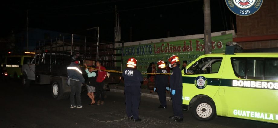 Comerciante es asesinado tras ataque armado en Mixco