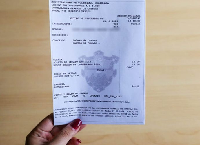 Capitalinos cuentan con prórroga para el pago del boleto de ornato sin multa