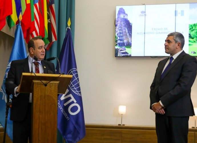 Presidente Giammattei promueve a Guatemala como destino de inversiones y turismo
