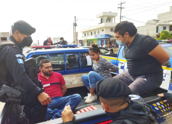 Acción policial permite liberación de víctima y captura a 5 presuntos secuestradores