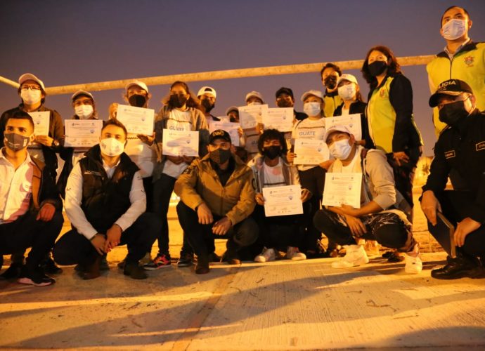 Viceministerio de Prevención y UPCV realizan actividad con jóvenes capitalinos en temas de prevención