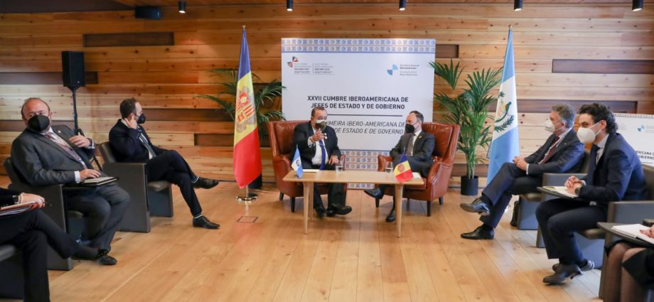 Se realizó reunión bilateral entre Guatemala y Andorra