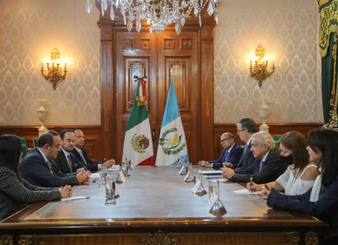 Guatemala y México suscriben la Carta de Intención en materia cooperación bilateral