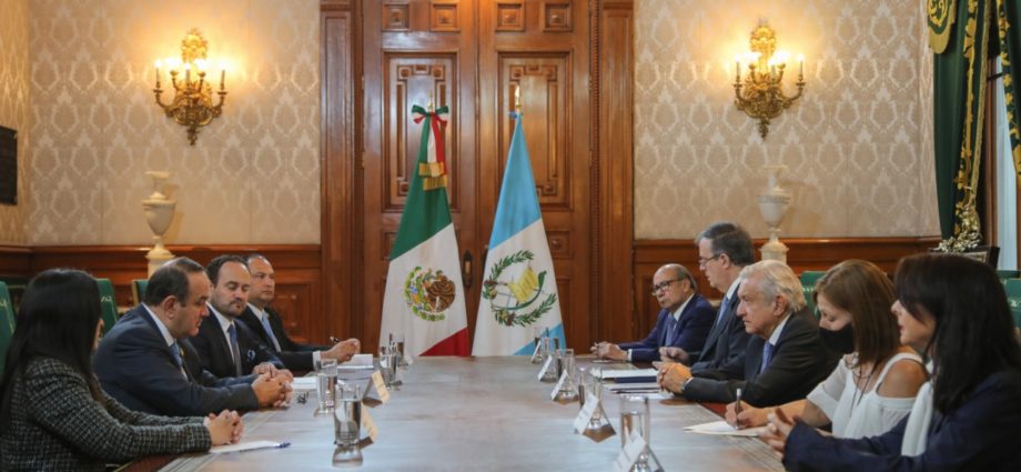 Guatemala y México suscriben la Carta de Intención en materia cooperación bilateral