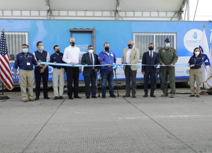 Cuarto puesto de control aduanero es inaugurado por el presidente Giammattei en Chimaltenango