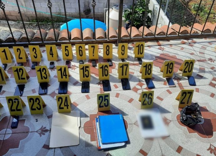 Operación “Escudo Regional 2021” permitió la detención de 33 presuntos pandilleros extorsionistas en el país