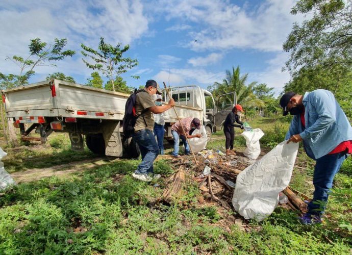MARN recolecta media tonelada de desechos en San José, Petén