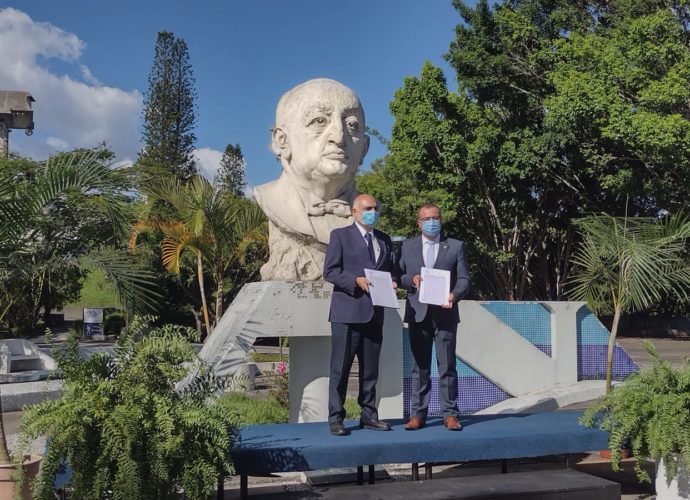 Ministerio de Cultura y Fundación “Miguel Ángel Asturias” firman convenio para la restauración de la casa del Premio Nobel de Literatura y la digitalización de sus obras