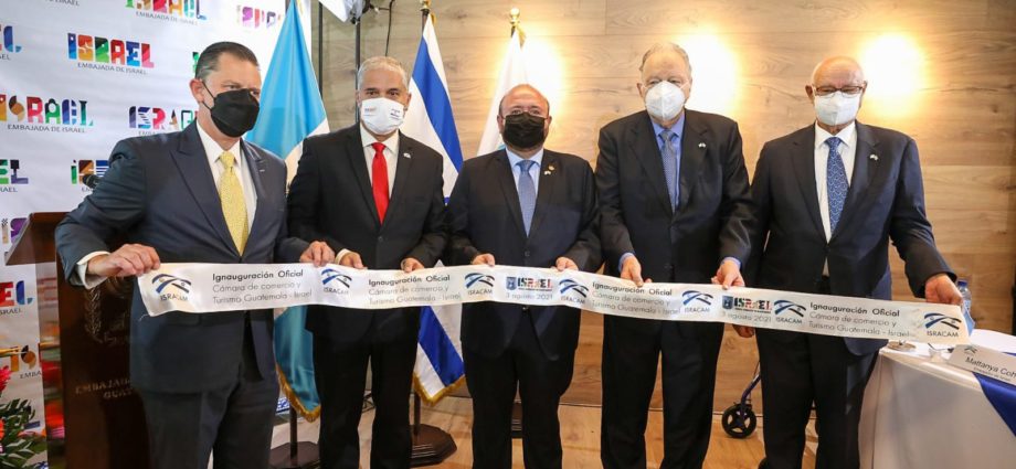 Inauguran Cámara de Comercio y Turismo Guatemala-Israel #ISRACAM