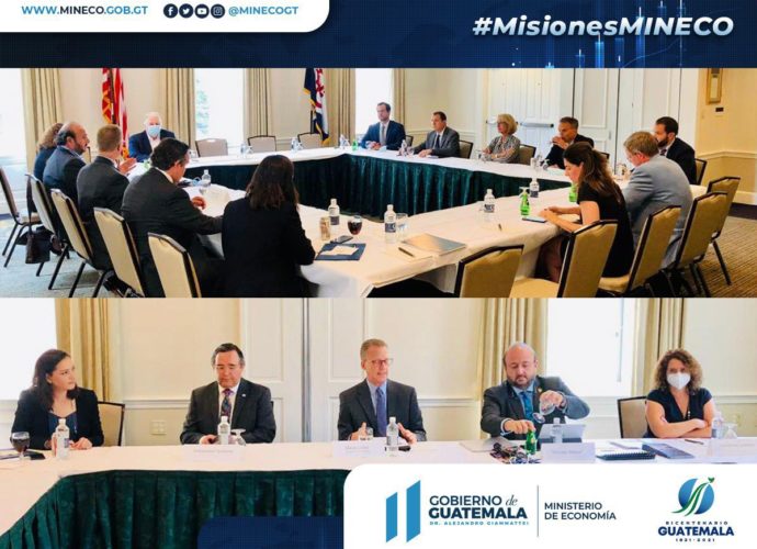 Ministerio de Economía realiza gira de trabajo en EEUU para promover la atracción de inversión en Guatemala