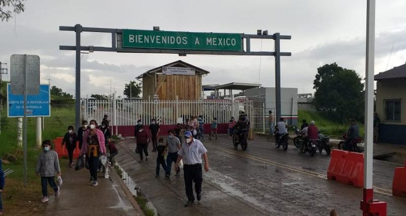 Migración atiende coordinaciones de flujo migratorio en El Ceibo