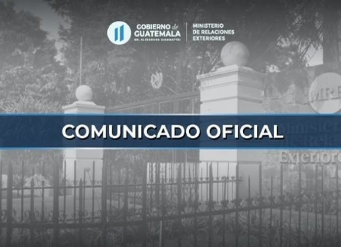 Guatemala se solidariza con el Pueblo y Gobierno de México