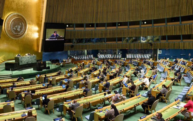 Presidente Giammattei en Asamblea General de la ONU