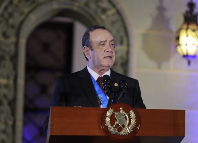 Presidente Giammattei llama a la unidad en conmemoración del bicentenario