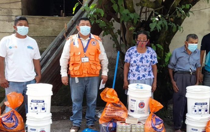 Conred brinda atención a 875 incidentes en temporada de lluvias 2021