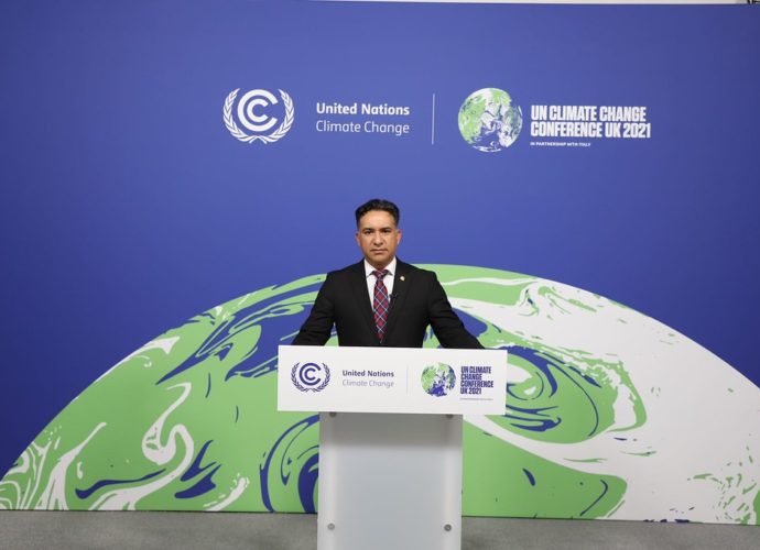 Ministro del MARN, Mario Rojas, concreta alianzas, proyectos y oportunidades para Guatemala en la COP26
