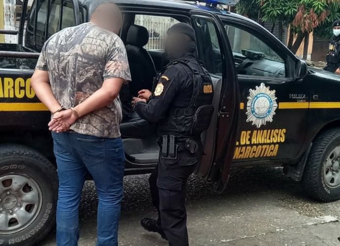 PNC captura a extraditable 48 por narcotráfico