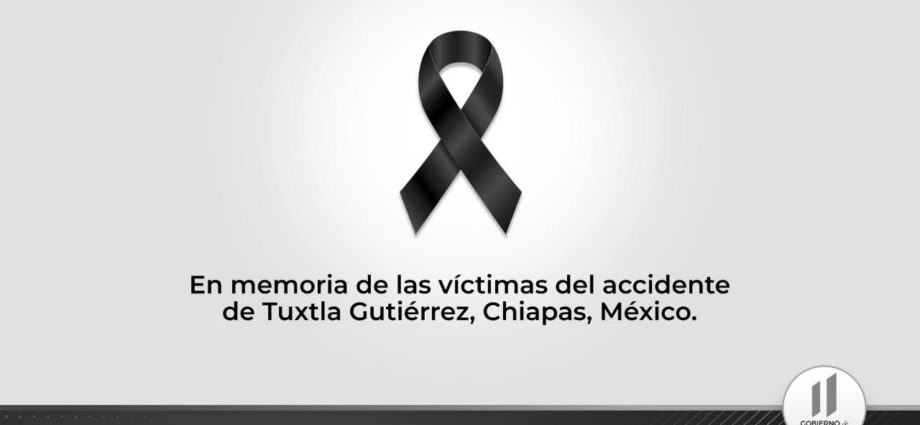 Gobierno de Guatemala declara tres días de Duelo Nacional por el sensible fallecimiento de guatemaltecos en Chiapas, México