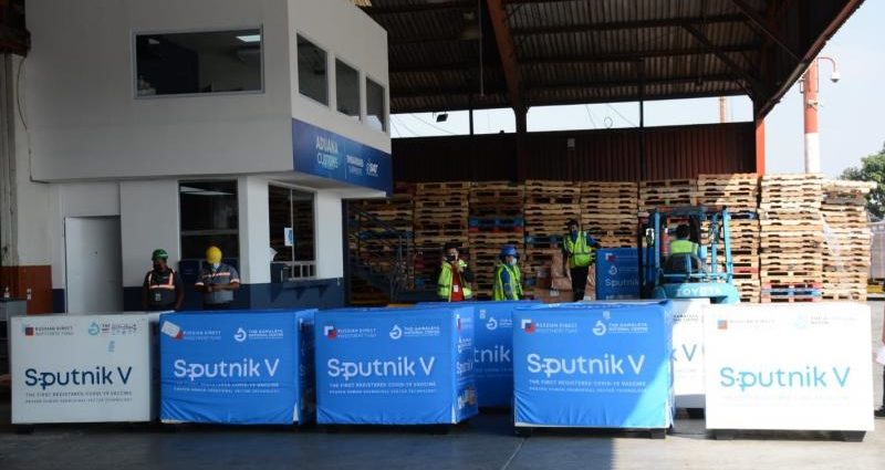 Ingresa nuevo cargamento de Vacuna Sputnik V a Guatemala