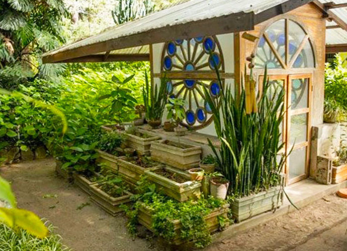 Jardín botánico en la ciudad de Guatemala