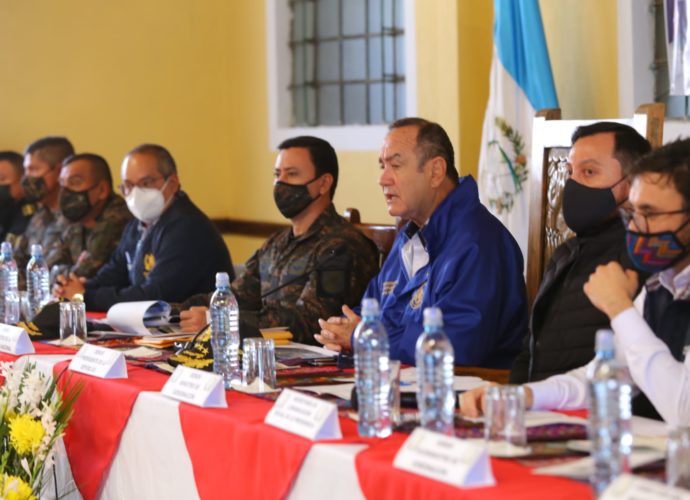 Presidente Giammattei encabeza mesa de diálogo entre Nahualá y Santa Catarina Ixtahuacán