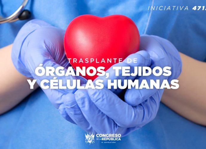 Salud urge aprobación de ley para la Disposición y Trasplante de Órganos, Tejidos y Células Humanas