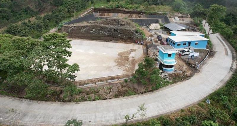 Durante Gira Presidencial es inaugurada planta de tratamiento de desechos sólidos y una carretera