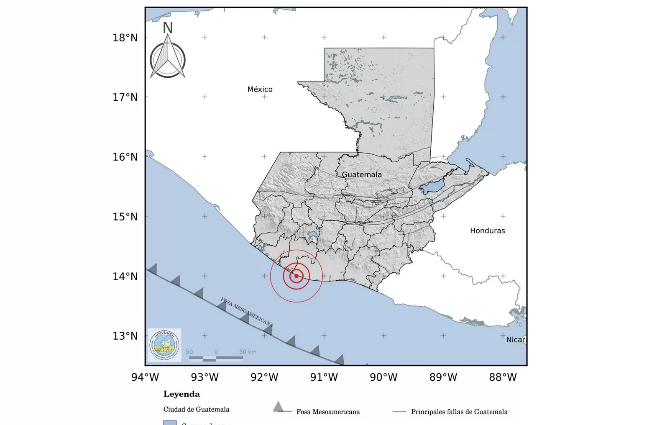 Registran 10 movimientos sísmicos en las últimas  24 horas