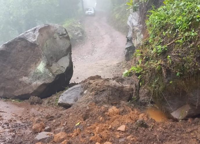 CONRED ha atendido un total de 7 incidentes por lluvias
