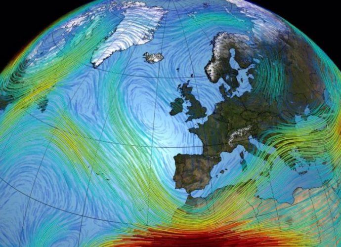 Olas de calor en el continente europeo están relacionados con los cambios de la corriente en chorro