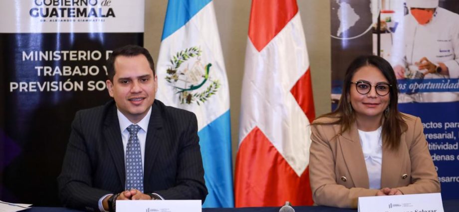 MINISTERIO DE TRABAJO Y PREVISIÓN SOCIAL Y SWISSCONTACT GUATEMALA, AFIANZAN ALIANZA ESTRATÉGICA